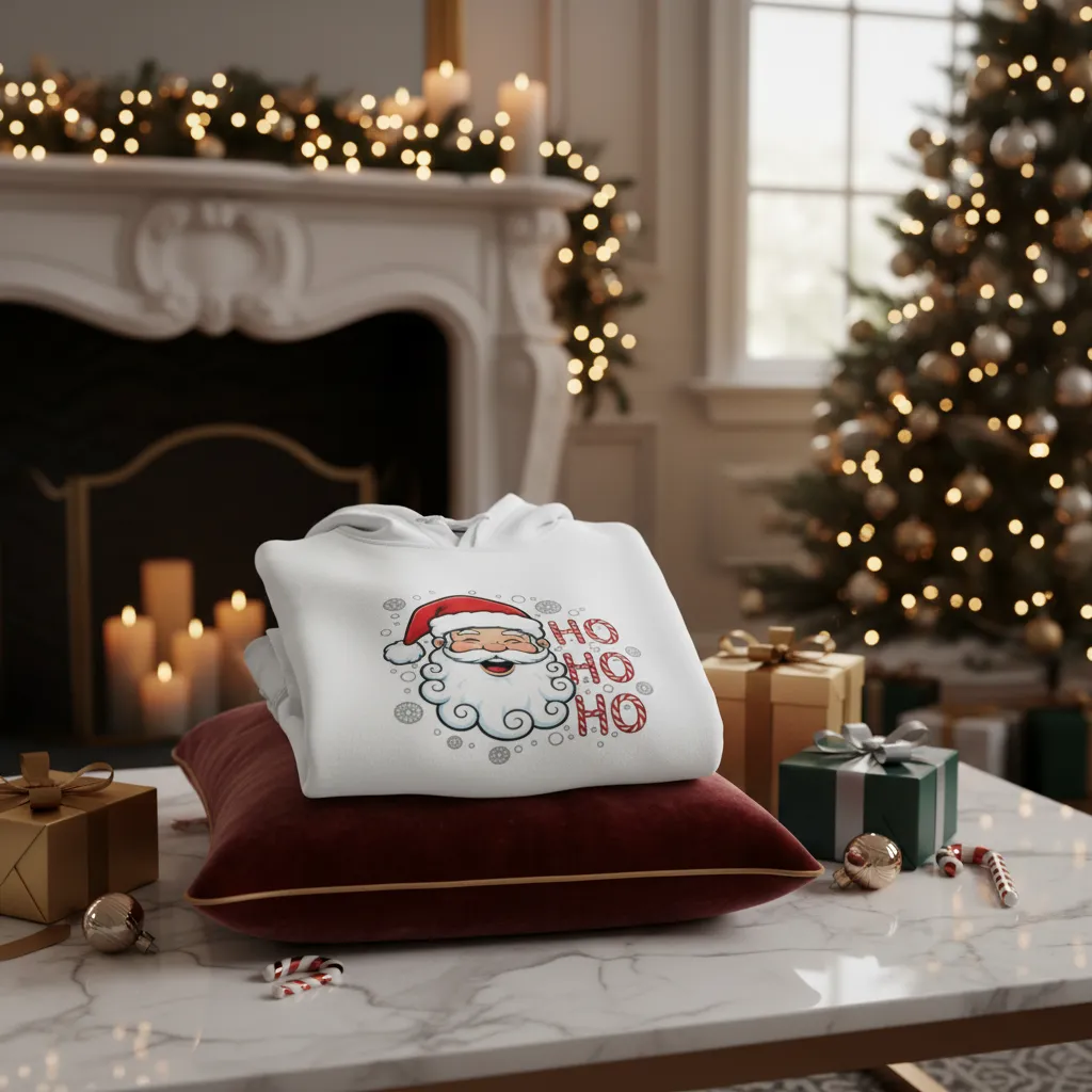 Ho Ho Hoodie | Unisex Hoodie - Image 19