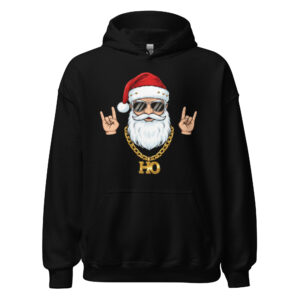 Rockstar Santa Hoodie | Unisex Hoodie