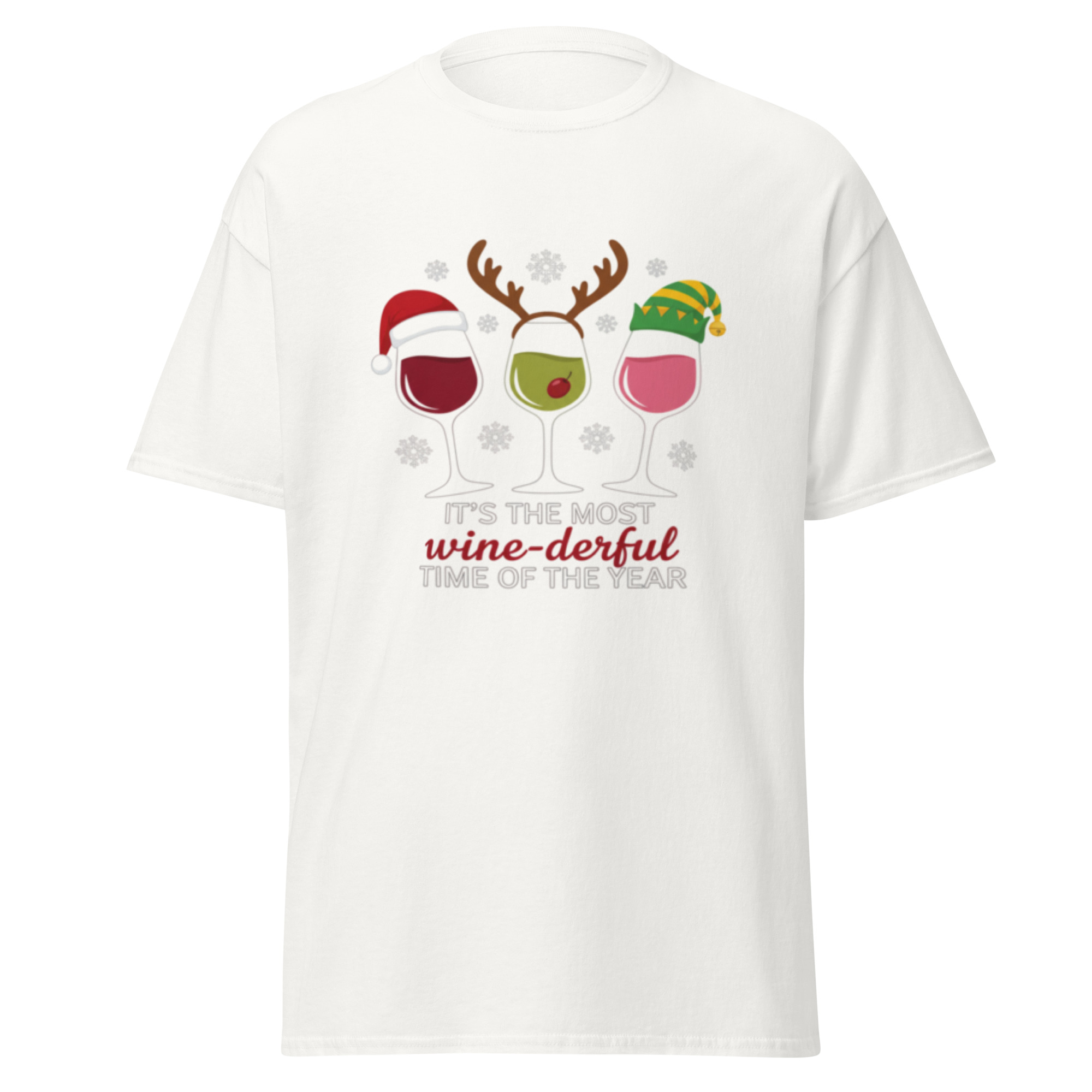 Wine-derful Christmas Tee | Unisex classic tee